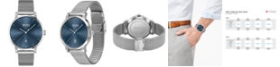 BOSS Men's Confidence Stainless Steel Mesh Bracelet Watch 42mm